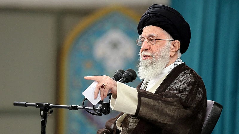Iran's leader Khamenei blames Trump for inciting deadly protests