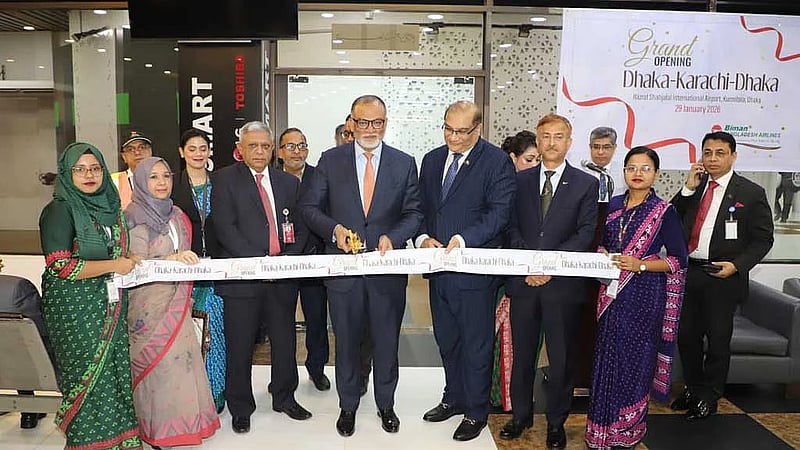 After years of hiatus, Biman resumes flight services between Dhaka and Karachi