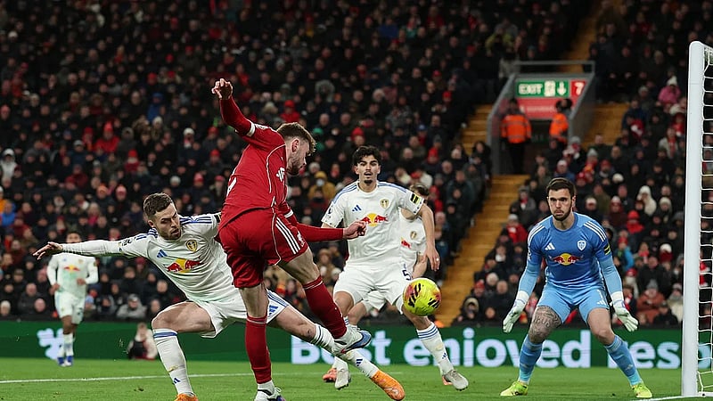 Leeds hold Liverpool to goalless draw at Anfield