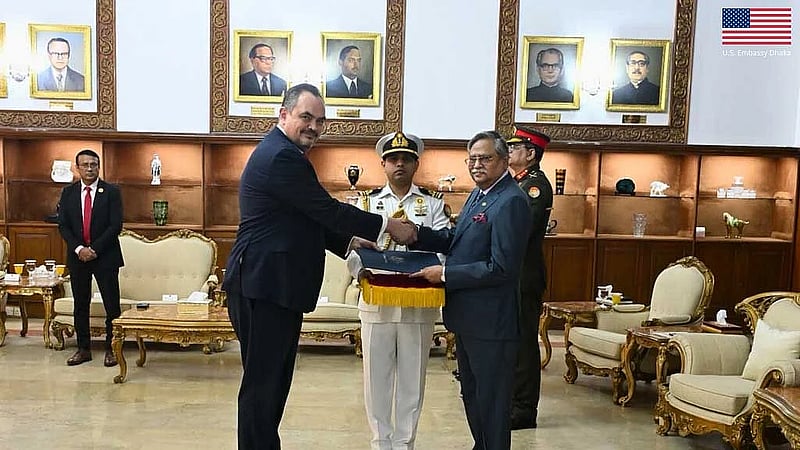New US Ambassador Brent Christensen presents credentials, pledges stronger Bangladesh ties