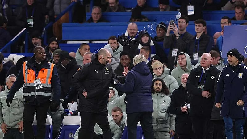 Chelsea fined £150,000 over bottle thrown towards Villa's technical area
