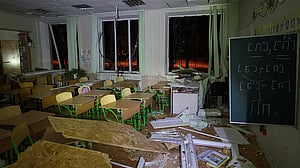 Russian strikes kill 2 in Odesa, knock out power in Kharkiv