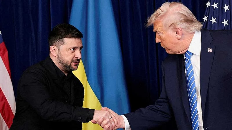 Trump says Ukraine peace efforts 'getting close' ahead of Zelensky talks