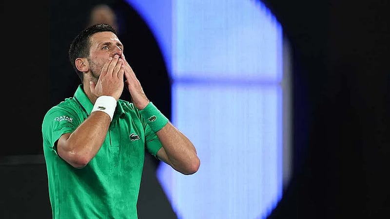 Djokovic thanks doubters for motivation after reaching Melbourne final