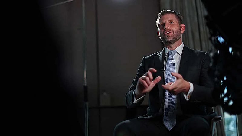 In Davos, African president pitches business deals to Trump’s son Eric