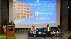 East West University holds orientation event for Spring 2026 semester