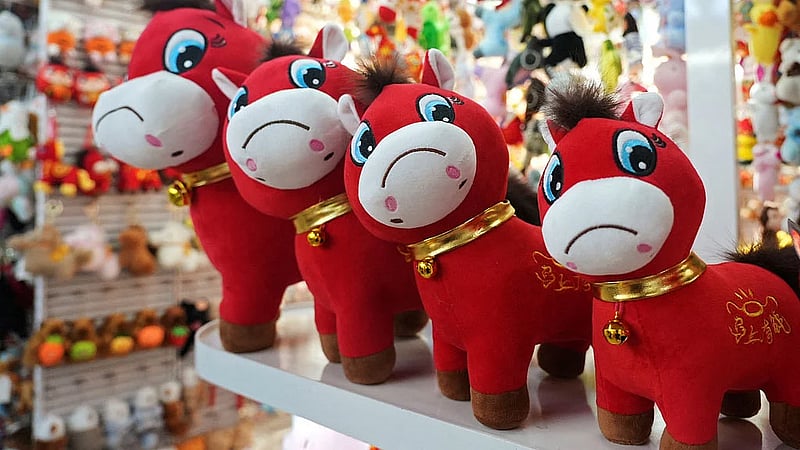 Accidental 'crying horse' toy wins hearts in China