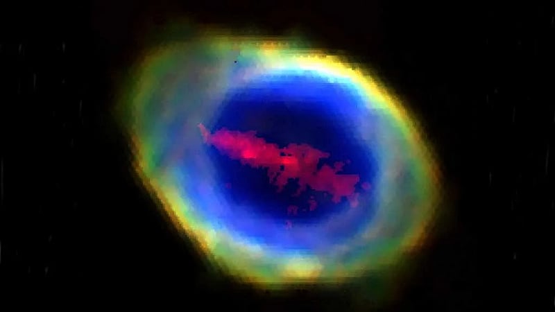 Astronomers spot mysterious 'iron bar' in well-known Ring Nebula