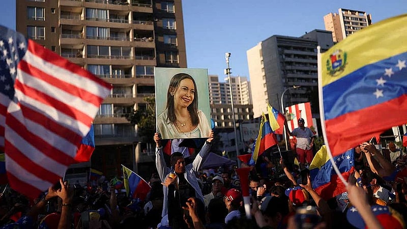 Venezuela's Machado says she hasn't spoken to Trump since October