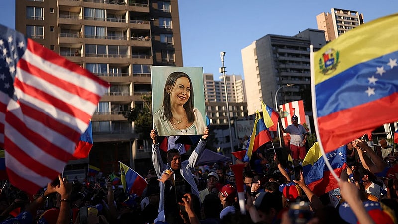 Maduro opponent Machado vows to return to Venezuela, wants an election
