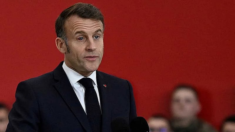 Macron says Trump tariff threat over Greenland unacceptable