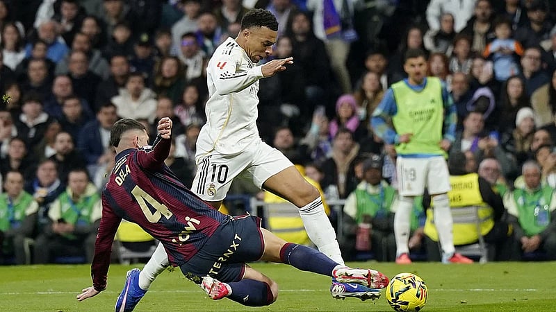 Mbappe and Asencio strike as Real Madrid calm storm with 2-0 win over Levante