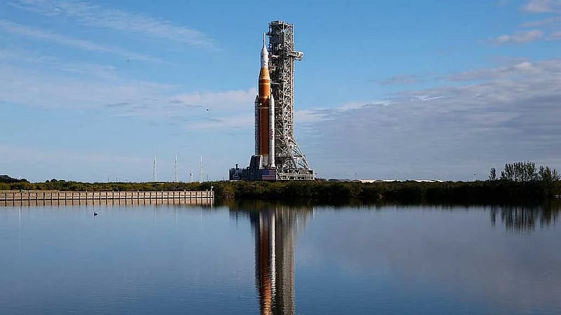 NASA rolls giant SLS rocket to launchpad for second Artemis moon mission
