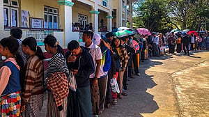 Myanmar votes again in military's lopsided election