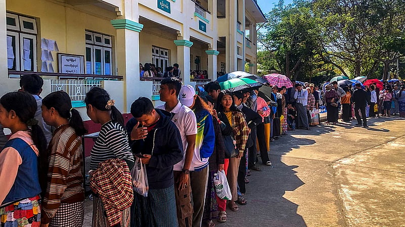 Myanmar election delivers victory for military-backed party amid civil war