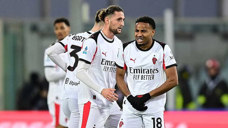 Milan salvage draw at Fiorentina with late Nkunku goal