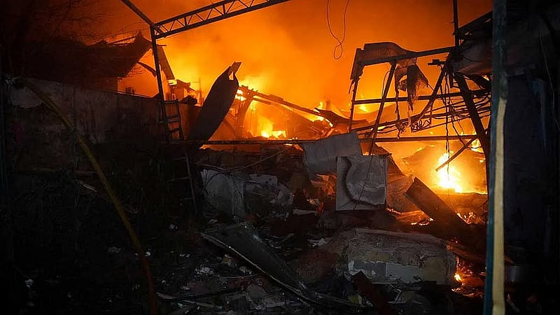 Russian strike kills couple near Kyiv as attacks hit cities across Ukraine