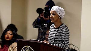 Man sprays US lawmaker Ilhan Omar with liquid, disrupting Minnesota event