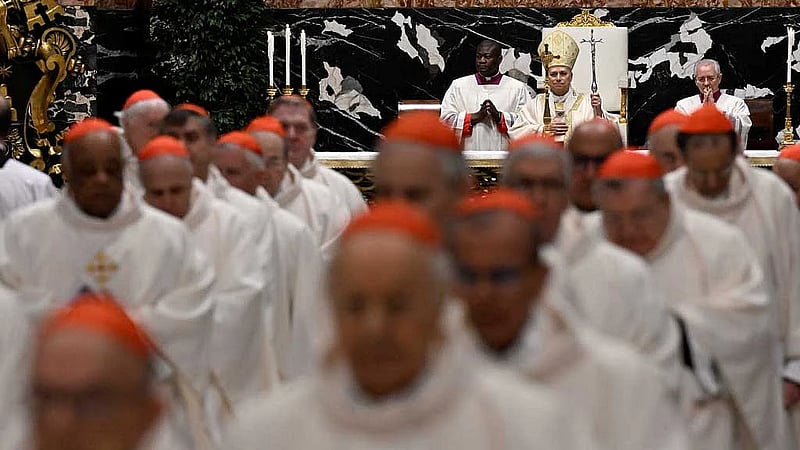 Pope Leo urges Catholic cardinals to create more inclusive Church