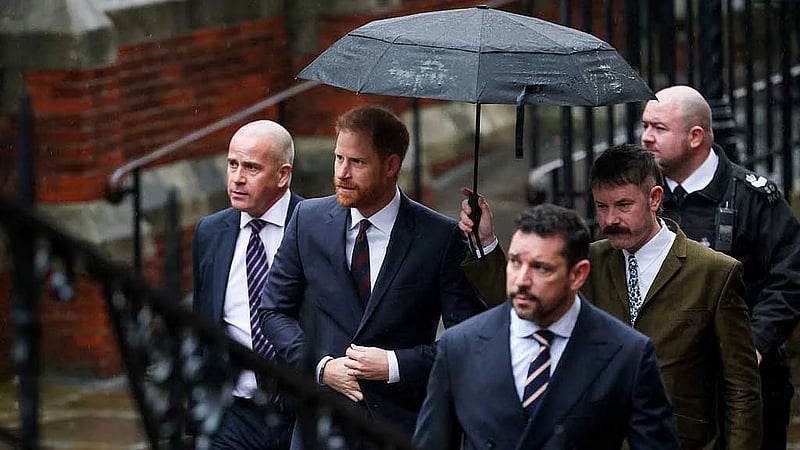Prince Harry rejects claims friends were source of Daily Mail stories