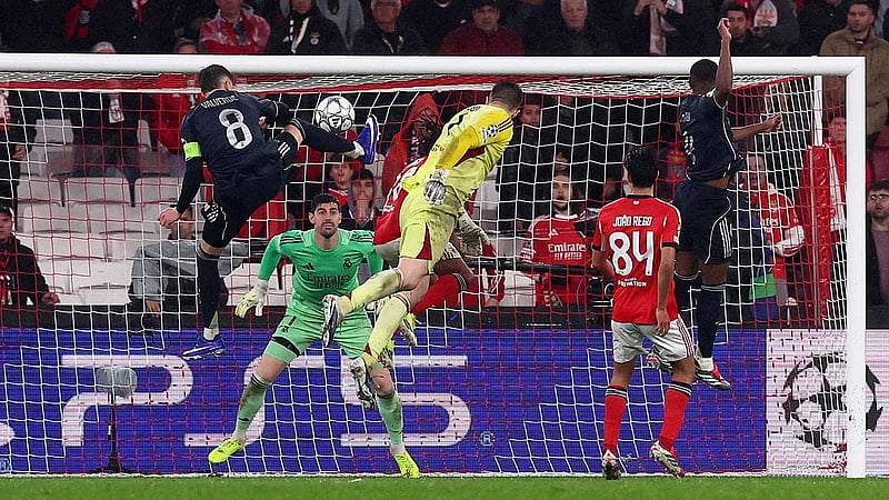 Real Madrid set for Benfica rematch in Champions League knockout playoffs