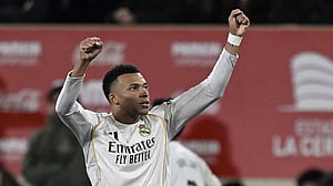 Mbappe double powers Real Madrid past Villarreal to top of LaLiga