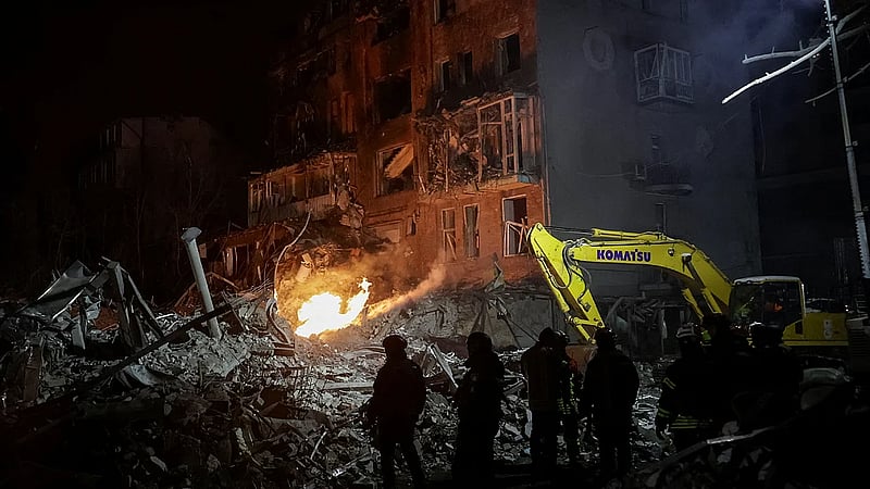 Russian missile strikes damage energy infrastructure in Ukraine's Kharkiv, mayor says