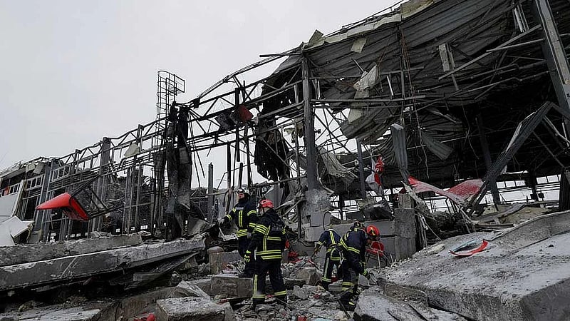 Russia destroys large energy facility in Kharkiv, mayor says