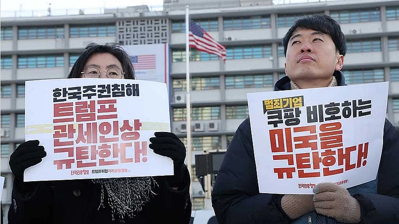 Trump says he is raising tariffs on South Korean imports after trade deal delays
