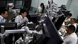 Stocks and dollar slip in Asia, China data a mixed bag