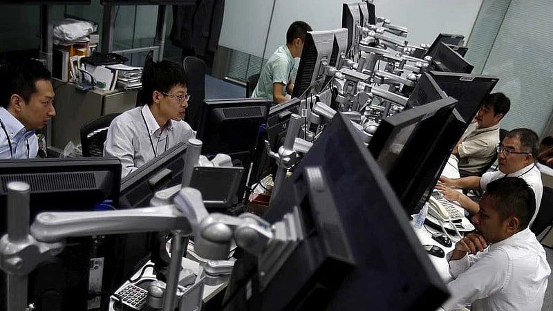Stocks and dollar slip in Asia, China data a mixed bag
