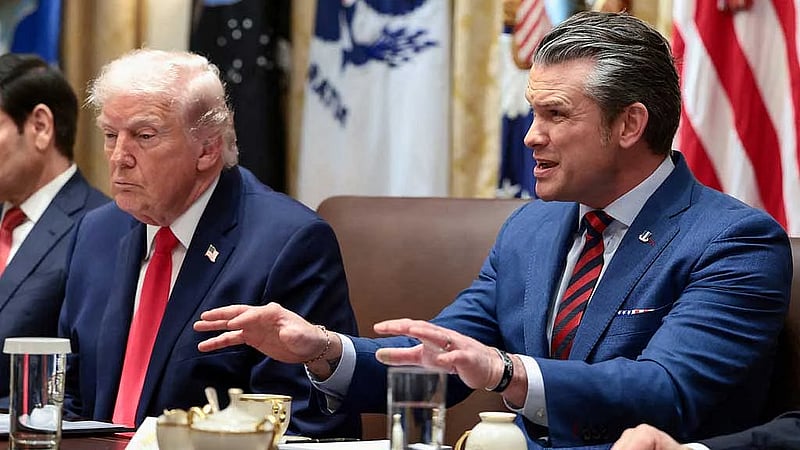 Trump says he plans to talk to Iran while Pentagon prepares for possible action