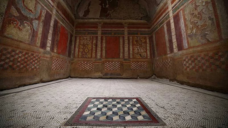 Ancient Roman home opens to the public - with remote guided tours