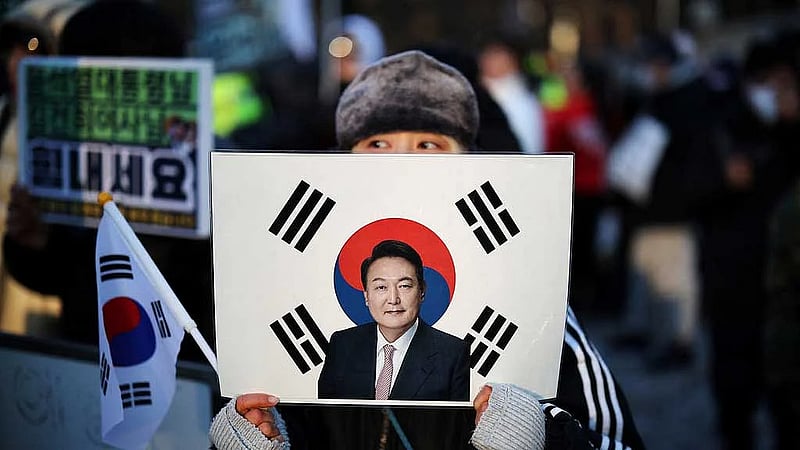 South Korea court sentences ex-president Yoon to 5 years in prison for obstruction