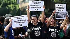 Australia public broadcaster staff strike over pay for first time in 20 years