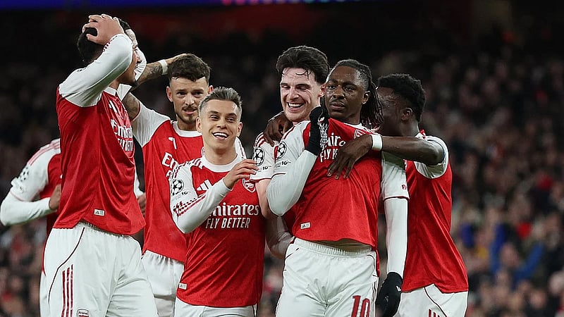 Eze stunner helps Arsenal past Leverkusen into last eight
