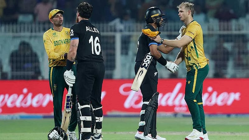 Allen blitz fires New Zealand into T20 World Cup final with crushing win over S Africa