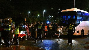 Iranian women's football team arrive in Turkey on journey home