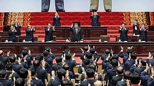 North Korea's Kim Jong Un reappointed as president of state affairs, KCNA says