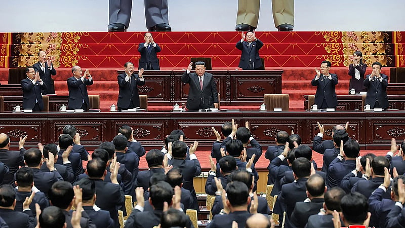 North Korea's Kim Jong Un reappointed as president of state affairs, KCNA says