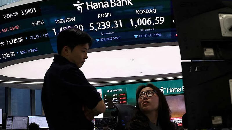 Asian shares surge, led by KOSPI; Treasuries fall as war concerns ebb