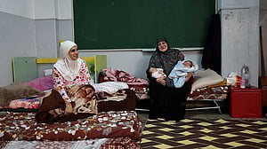 Displaced mothers in Lebanon welcome babies' new lives with hope and fear