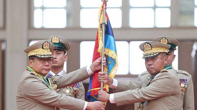 Myanmar's former spymaster Ye Win Oo rises to become military chief