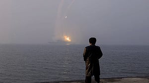 North Korea fires possible missile towards sea during US-South Korea drills