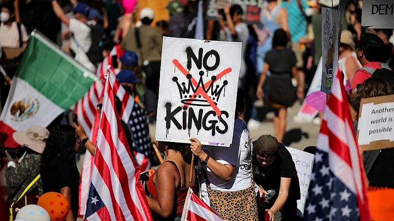 Rallies planned in thousands of US cities for 'No Kings' protest against Trump