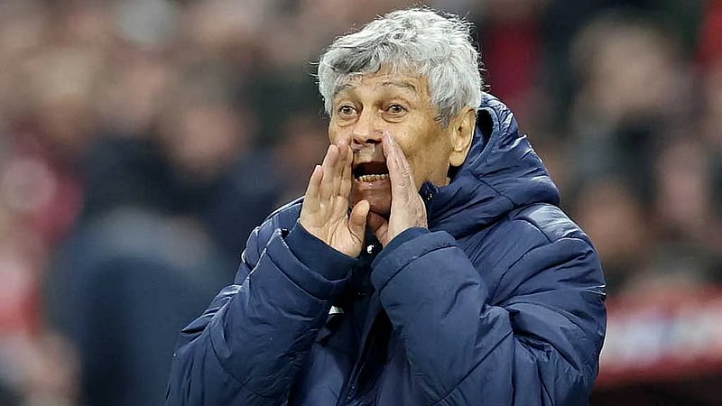 Romania coach Lucescu hospitalised after falling sick before training