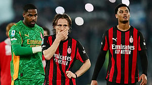 Isaksen strike sinks Milan as title hopes take hit at Lazio