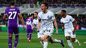 Inter held to 1-1 draw at Fiorentina as title race comes alive