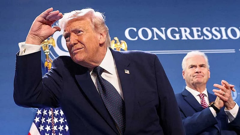 Trump presses Republicans for voting restrictions ahead of midterm elections