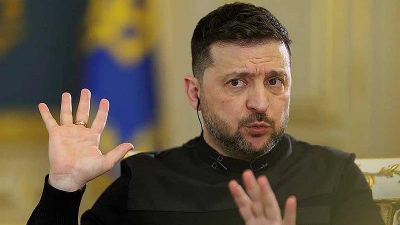 US links security guarantees to Ukraine giving up Donbas, Zelensky says